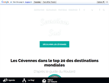 Tablet Screenshot of cevennes-tourisme.fr